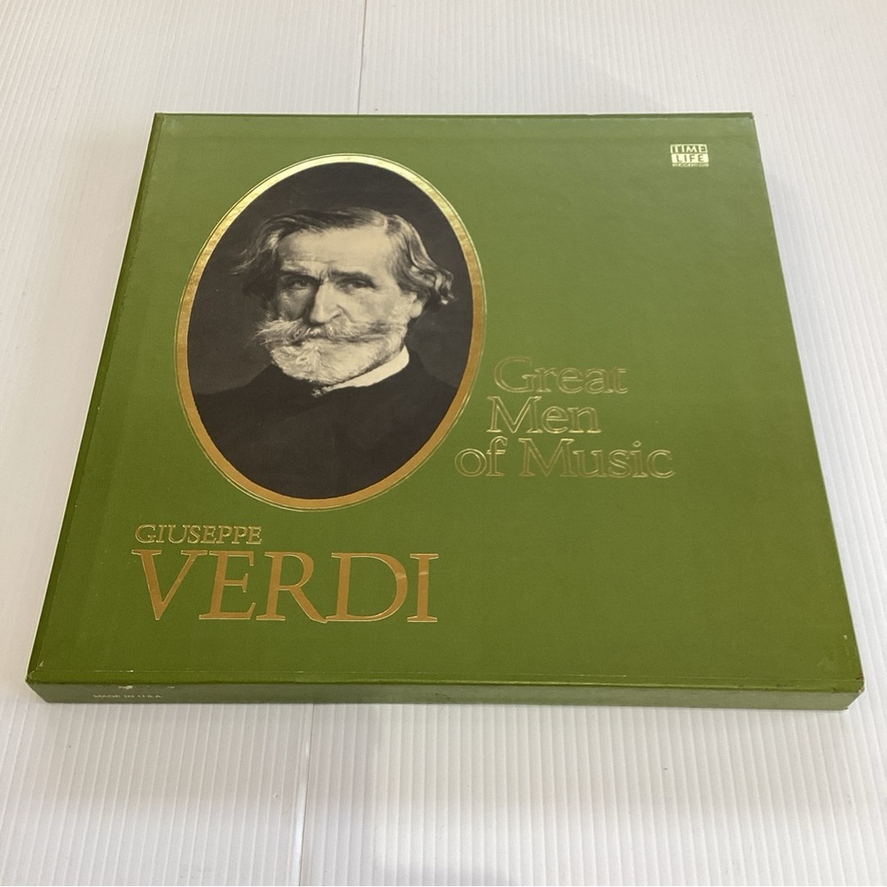 Great Men Of Music GIUSEPPE VERDI Time Life Records 4 LP Box Set